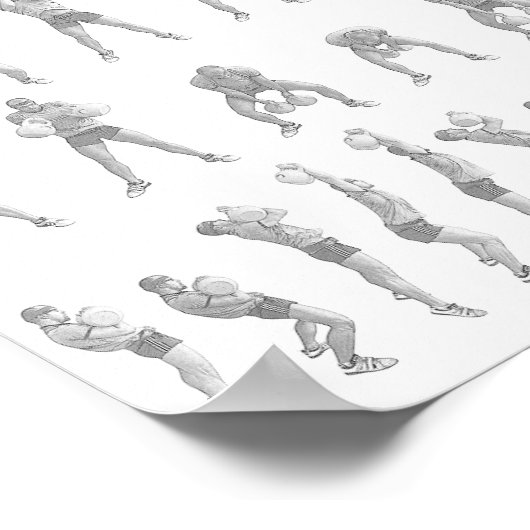 Lange kringloop Kettlebell Poster (Hoek)