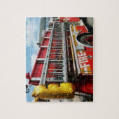 Lange ladder voor brandveiligheid legpuzzel (Verticaal)