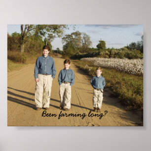 Lange landbouw? poster