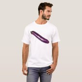 Lange leisteenbrinjal t-shirt (Voorkant volledig)