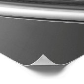 Lange lente B&W Poster (Hoek)