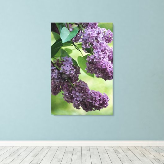 Lange lente canvas afdruk (Insitu (Houten vloer))