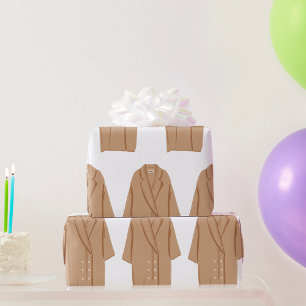 Lange lentekat cadeaupapier