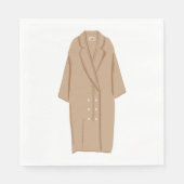 Lange lentekat servet (Voorkant)