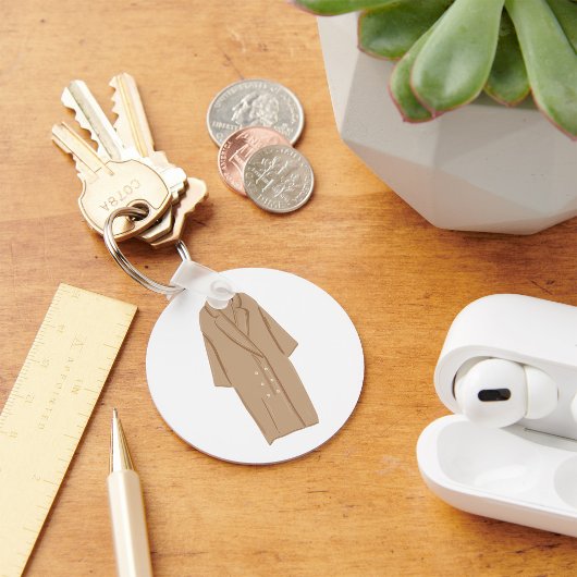 Lange lentekat sleutelhanger