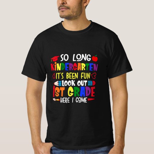 Lange leraar eerste klas t-shirt (Voorkant)