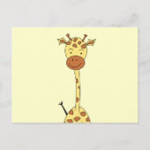 Lange Leuke Giraffe. Het Dier van de cartoon Briefkaart (Voorkant)