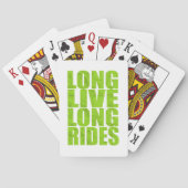 Lange leve rides (Topo) Pokerkaarten (Achterkant)
