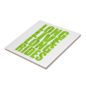 Lange leve rides (Topo) Tegeltje (Zijkant)
