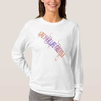 Lange levensduur lange hoes t-shirt