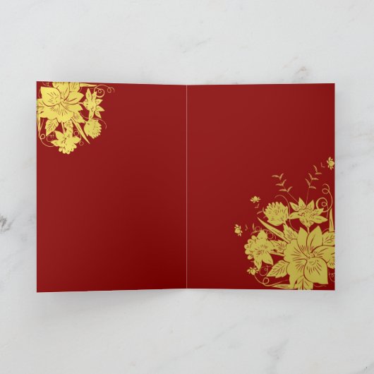 Lange Levensduur (Shou 壽) Chinese kaart (Binnen)