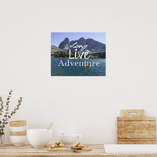 Lange Live Adventure Poster (Keuken)