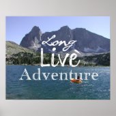 Lange Live Adventure Poster (Voorkant)