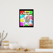 Lange Live Rock. Poster (Keuken)