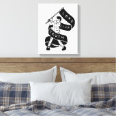Lange Live Truth Canvas Afdruk (Insitu (Slaapkamer))