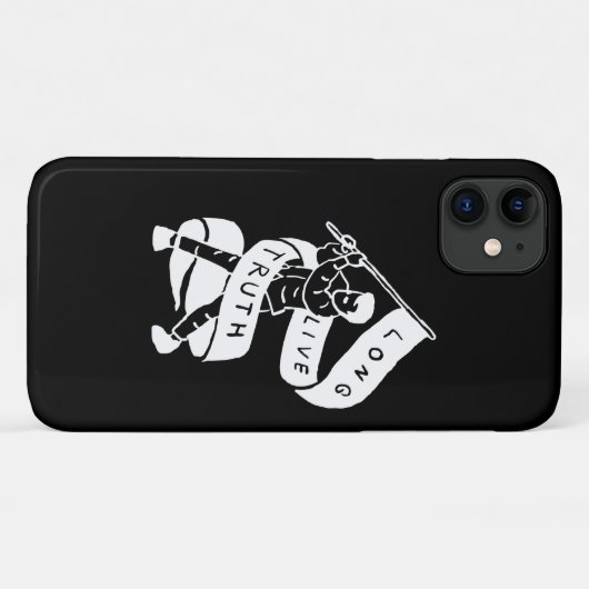 Lange Live Truth Case-Mate iPhone Case (Achterkant (horizontaal))