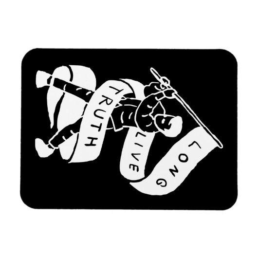 Lange Live Truth Magneet (Horizontaal)