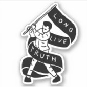 Lange Live Truth Sticker (Voorkant)