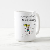 Lange loop koffiemok (Voorkant rechts)