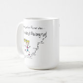 Lange loop koffiemok (Voorkant links)