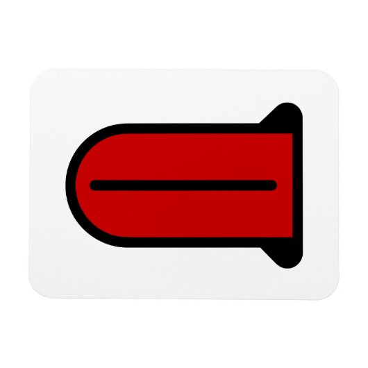 Lange 👅 magneet (Horizontaal)