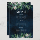 Lange menu 4x9 Sjabloon 9, Kaart (Voorkant / Achterkant)