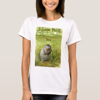 Lange mouw T-Shirt op de Dag van de Groundhog "I L