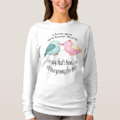 Lange mouwen-shirt voor vrouwen t-shirt (Voorkant)