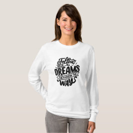 Lange mouwen-T-shirt T-shirt