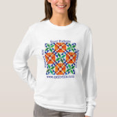 Lange mouwen voor dames t-shirt