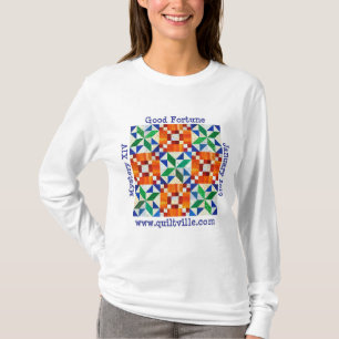 Lange mouwen voor dames t-shirt