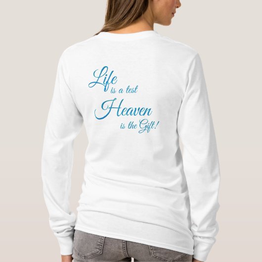 Lange mouwen voor vrouwen t-shirt (Achterkant)