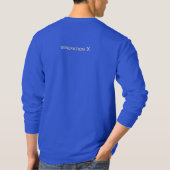 Lange mouwen X T-shirt (Achterkant)