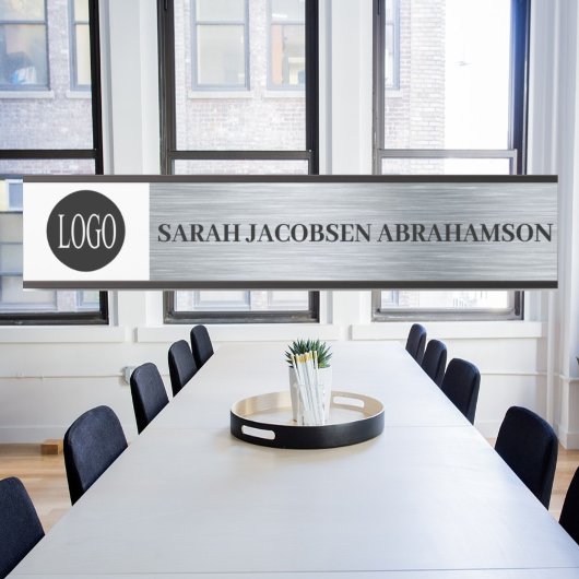 Lange naam Alleen Kantoor Deurteken Naam Bord Deurbordje