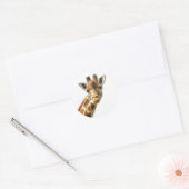 Lange nek Giraffe Sticker (Envelop)