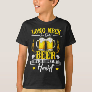 Lange nekijsbeer heeft mijn hart nooit gebroken t-shirt
