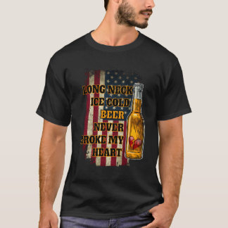 Lange nekijsbeer t-shirt