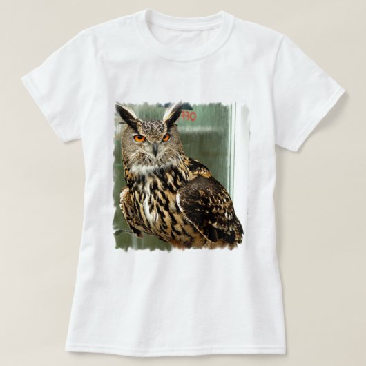 Lange opgeruimde boomkous Dames T-Shirt (Design voorkant)