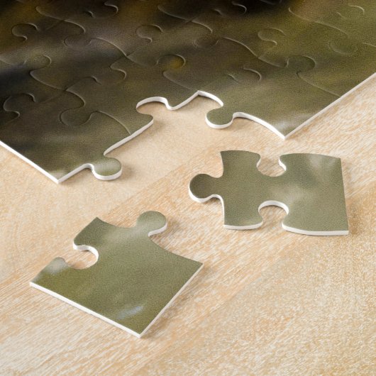 Lange opgeruimde kippen - vogels van prooi. legpuzzel (Zijkant)