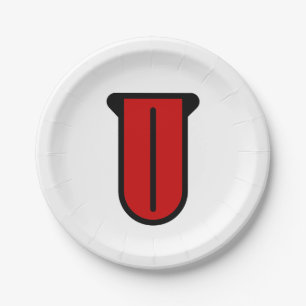 Lange 👅 papieren bordje