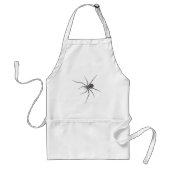 Lange pootspin standaard schort (Voorkant)