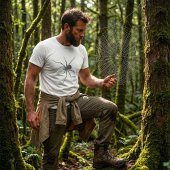 Lange pootspin t-shirt