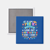 Lange prekleuterleraar magneet (Voorkant / Achterkant)
