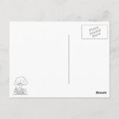 Lange reis briefkaart (Achterkant)