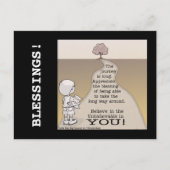 Lange reis briefkaart (Voorkant)