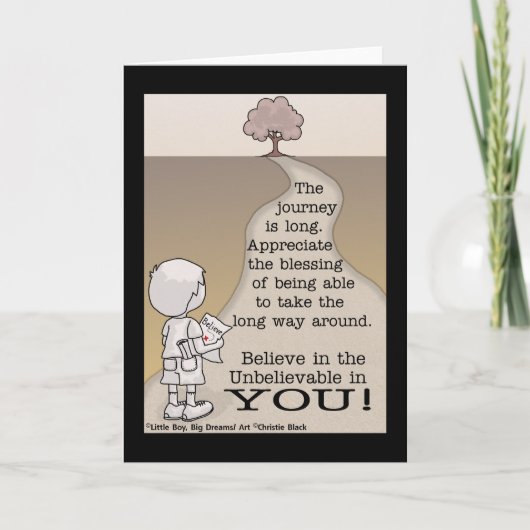 Lange reis kaart (Voorkant)