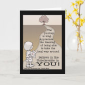 Lange reis kaart (Gele Bloem)