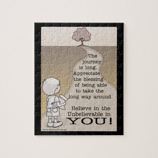 Lange reis legpuzzel (Verticaal)