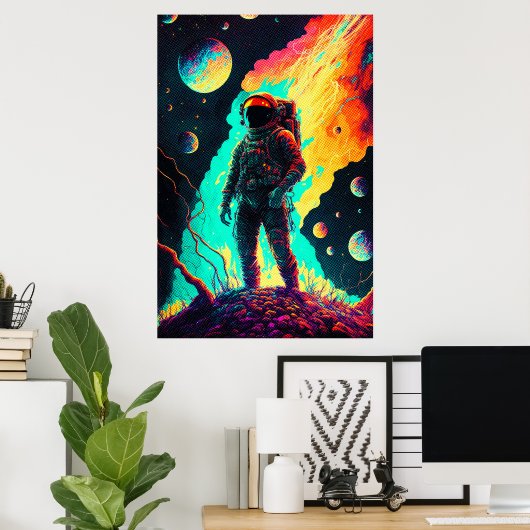 LANGE REIS | POSTER SCI-FI (Thuiskantoor)