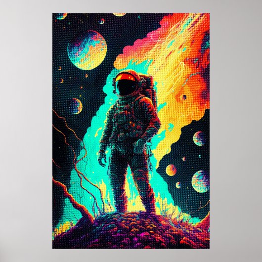 LANGE REIS | POSTER SCI-FI (Voorkant)